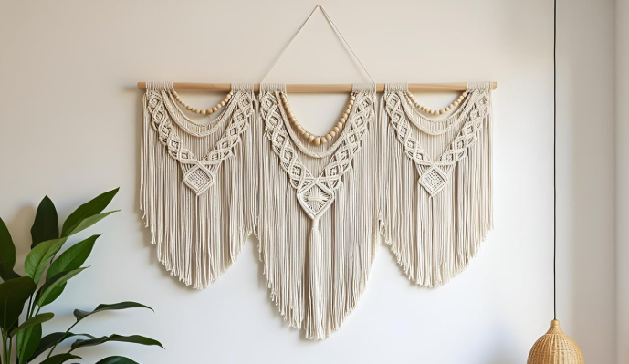 The Macrame Wall Hanging That Made My Blank Wall Look Like a Design Decision macramefeatured